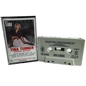 Tina Turner Private Dance 1984 Cassette Tape Capitol Records Vintage Country